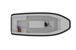 SMALL OPEN HARBOUR BOAT