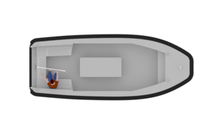 SMALL OPEN HARBOUR BOAT