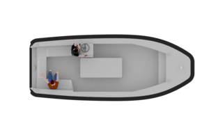 SMALL OPEN HARBOUR BOAT